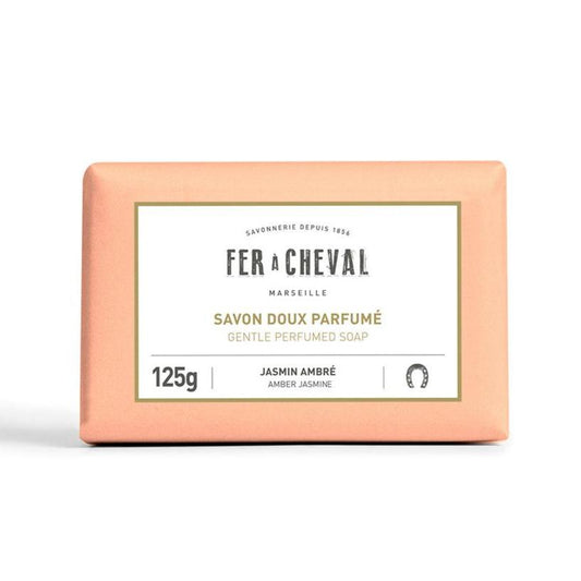 Fer a Cheval Jabón Aromático Suave de Marsella Ámbar de Jazmín 125 g