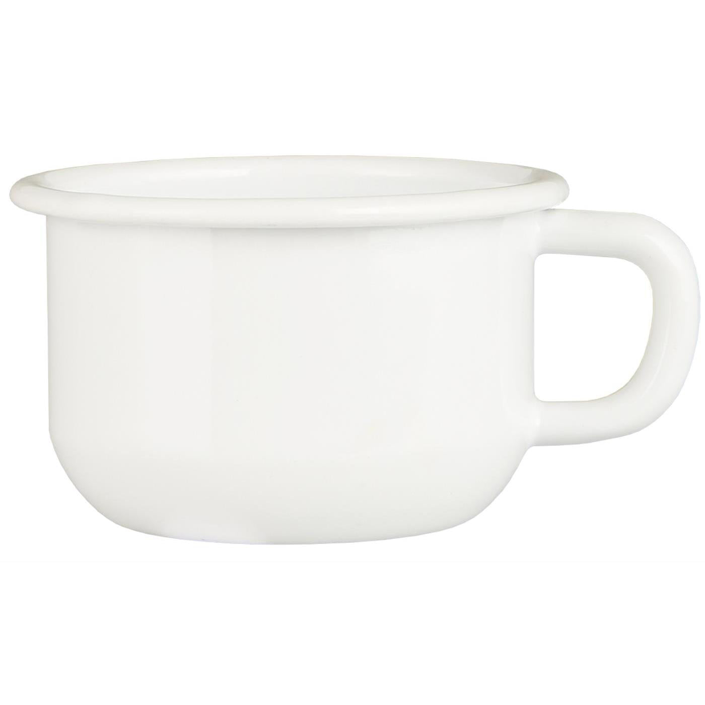 Tazón Esmaltado Blanco