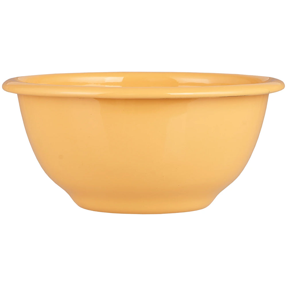 Bowl Amarillo Esmaltado H: 6 Ø: 13,8 cm