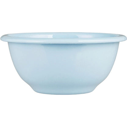 Bowl Celeste Esmaltado H: 6 Ø: 13,8 cm