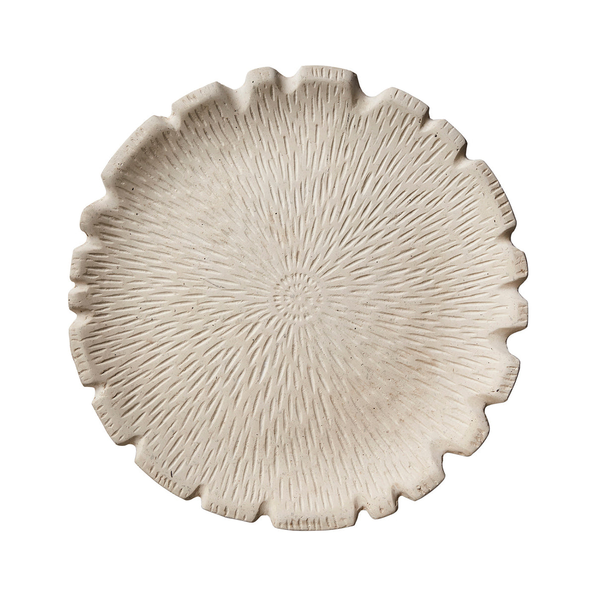 Bandeja ATHENA Redonda Ivory Ø48 cm