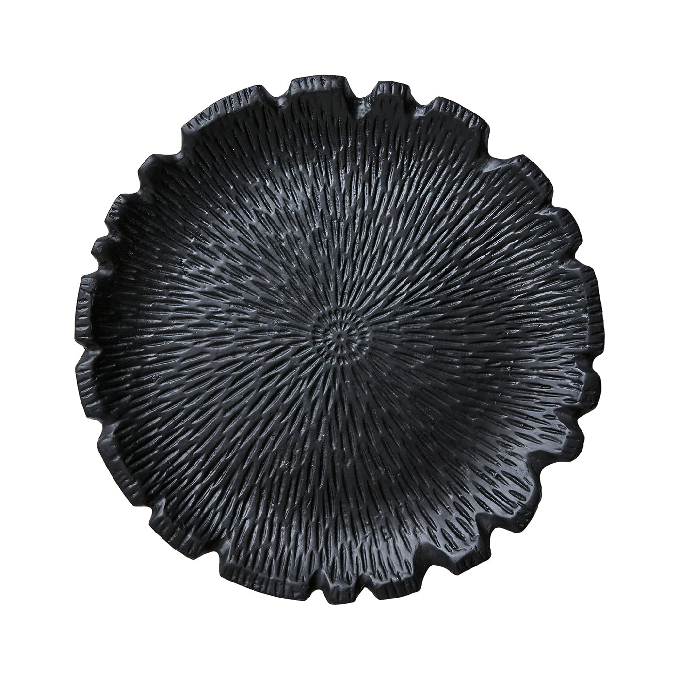 Bandeja ATHENA Redonda Negra Ø48 cm