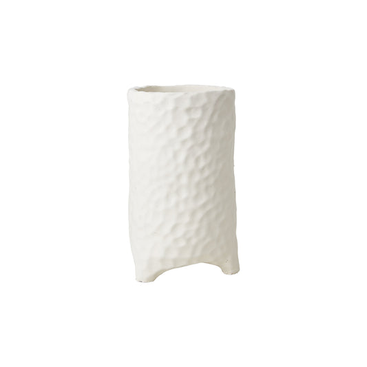 Maceta M, Blanco crudo CREAM, Ø14xH24 cm