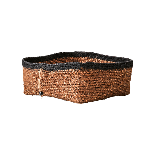 Madiba Cesta Brown/Black Medium - 18x18 cm