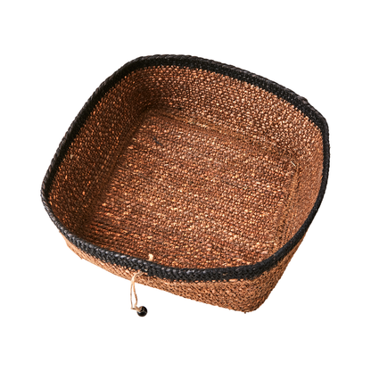 Madiba Cesta Brown/Black Medium - 18x18 cm