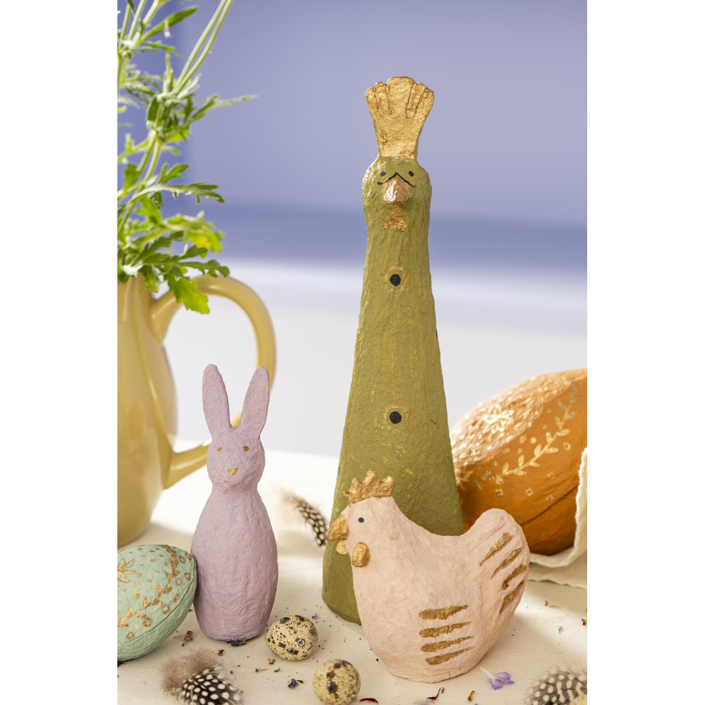 Gallina Cuello Largo W: 9 H: 30,5 cm