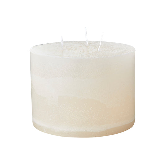 Vela COTE NORD de 3 Mechas Ivory, Ø15xH11 cm
