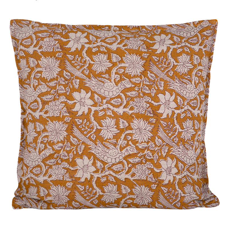 Funda Cojin Lino Jaipur Chamois 45x45 cm