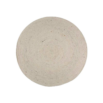 Alfombra Redonda Lund Blanc 1,2m de diámetro
