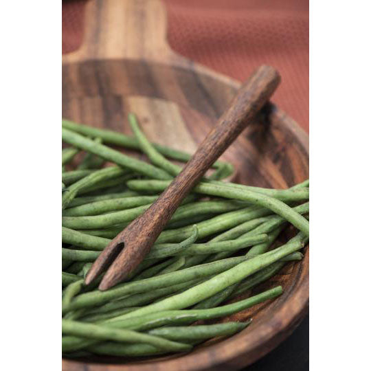 Tenedor de madera acacia