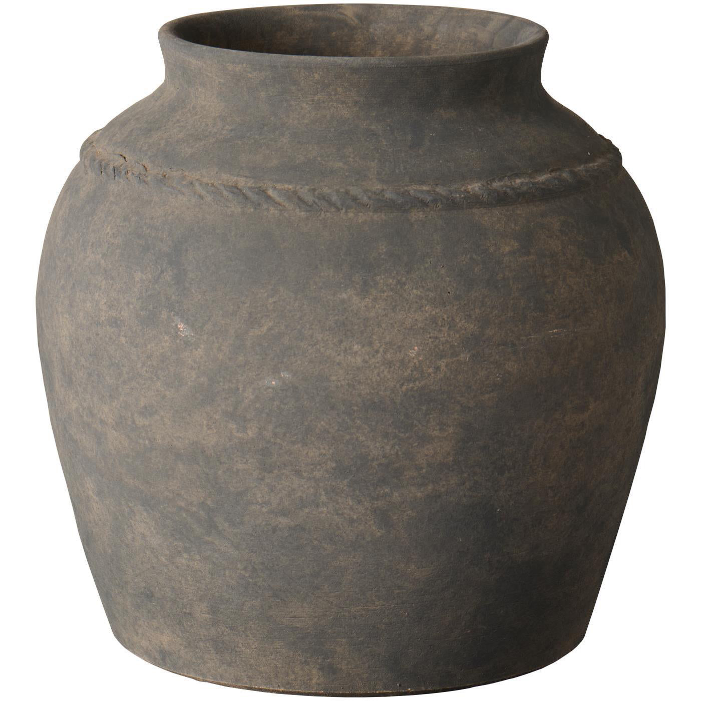 Jarrón Minerva Terracotta Minerva H: 26 Ø: 26,8 cm