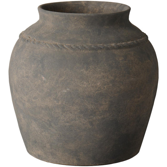 Jarrón Minerva Terracotta Minerva H: 26 Ø: 26,8 cm