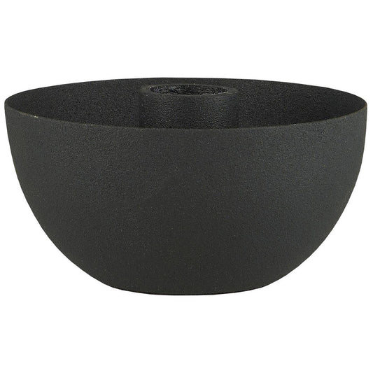 Candelabro Bowl-Shaped Negro