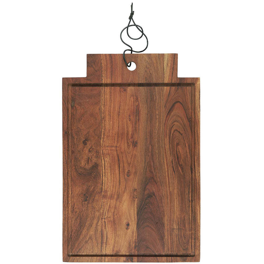 Tabla para Cortar Madera de Acacia