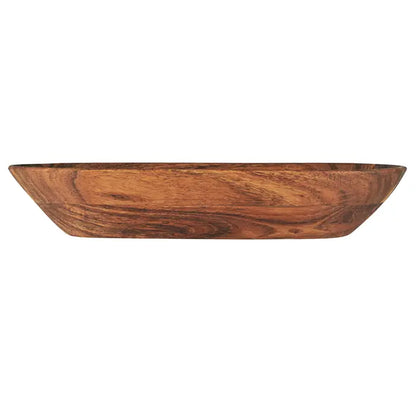 Bowl de madera de Acacia Ovalado 15x30 cm