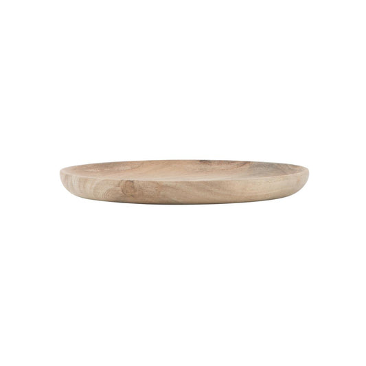 Plato Base/Bandeja Madera Acacia Diam. 20 cm