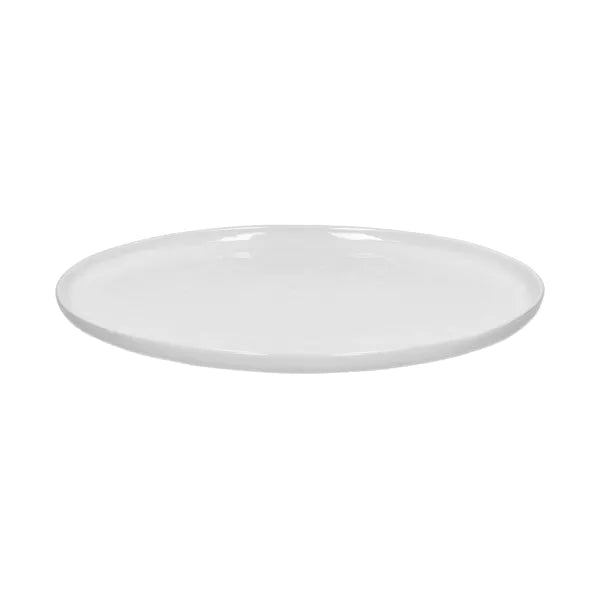 Loza Porcelino Blanco Set de 4 Platos Principal 27.5 cm