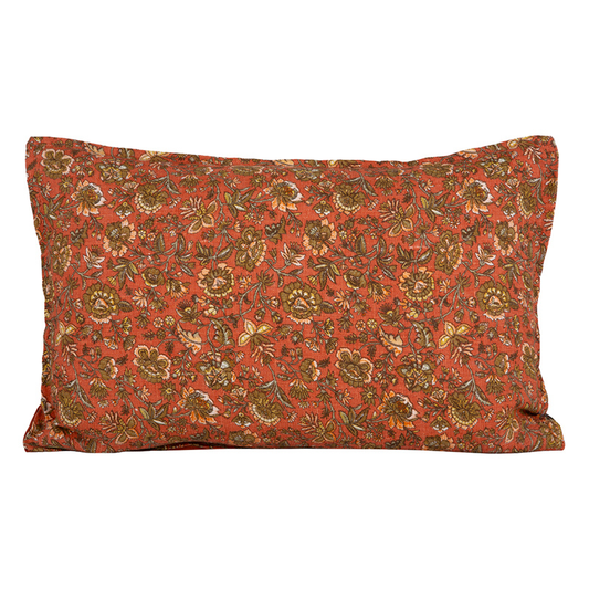 Funda Cojin Lino Samara Terre Brulee 40x60 cm