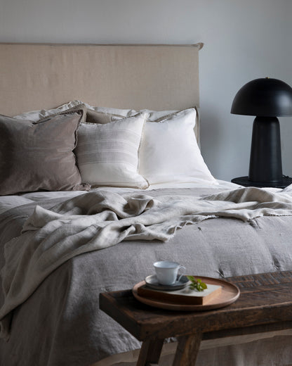 Manta Rennes Natural/Marfil