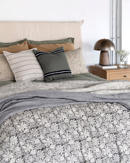 Funda Cojín Le Mans Natural Kaki 45x45 cm
