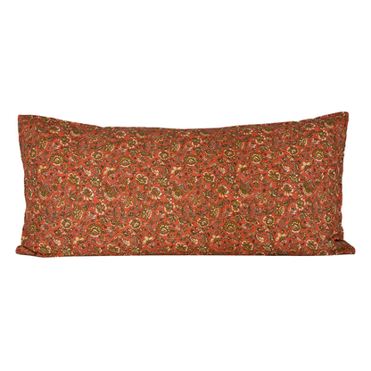Funda Cojín Lino Samara Terre Brulee 55x110 cm