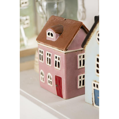 Casa para Velas Nyhavn Puerta Roja