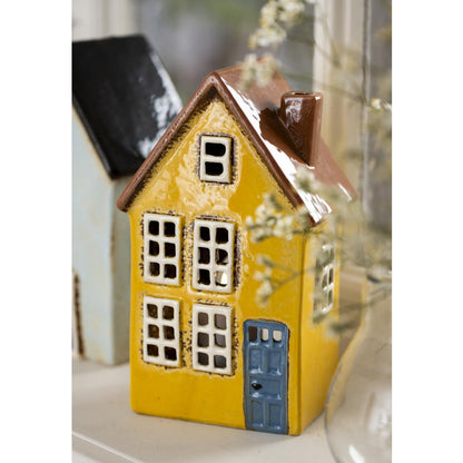 Casa para Velas Nyhavn Puerta Azul con Chimenea