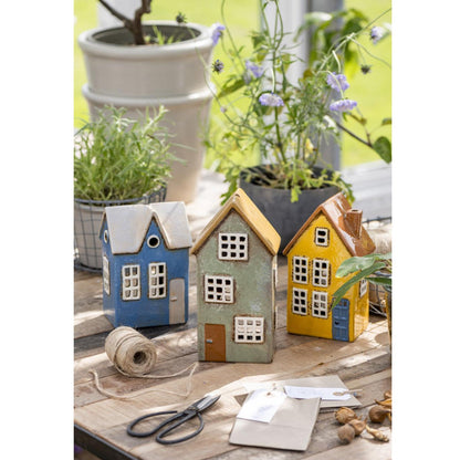 Casa para Velas Nyhavn Puerta Azul con Chimenea