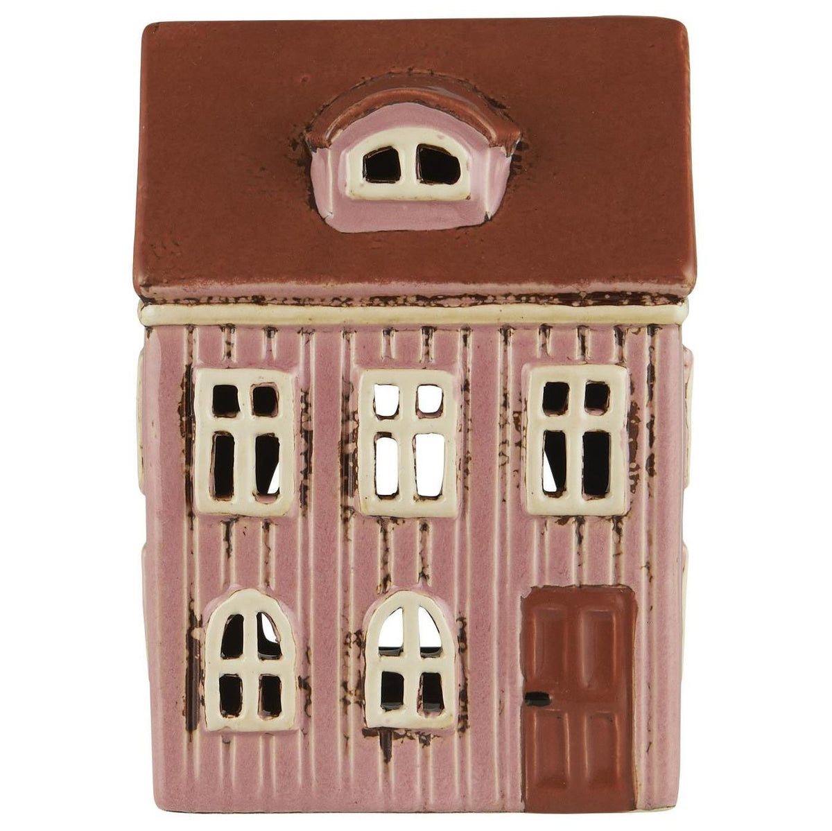 Casa para Velas Thorshavn Puerta Roja