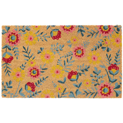 Limpia pies Diseño Flores W: 40 H: 1,7 L: 60 cm