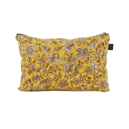 Estuche Lino Samara Ocre