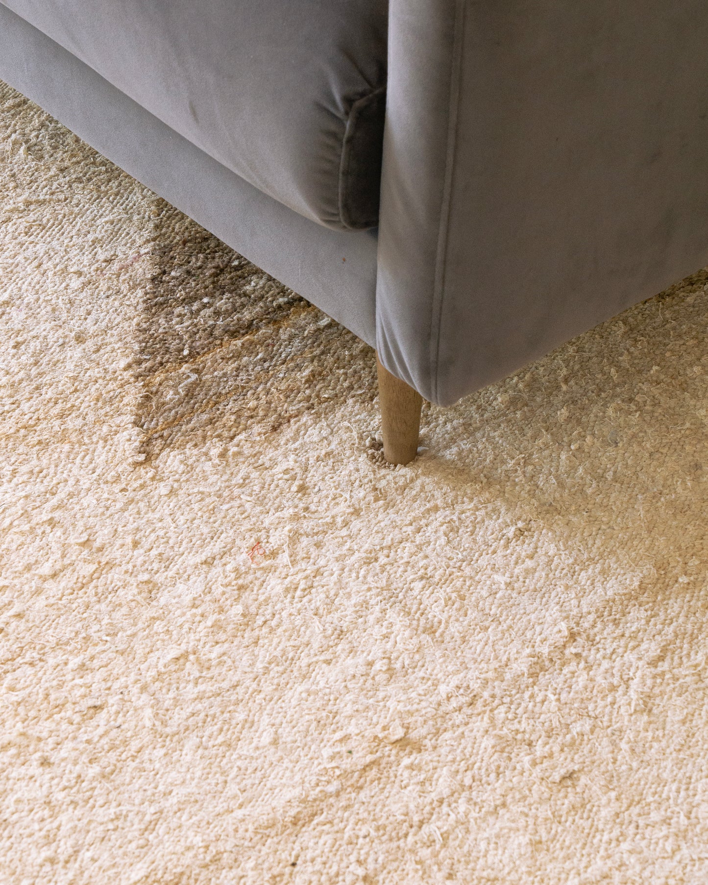Alfombra Seda Gansu Naturel-Brown 2,0x3,0 m
