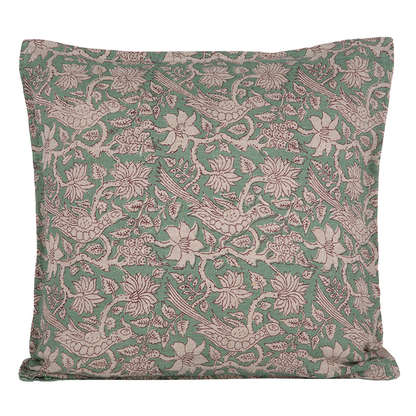 Funda Cojin Lino Jaipur Sauge 45x45 cm