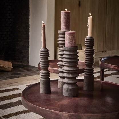 Candelabro ROTELLO Café DIA 11xH 32 cm