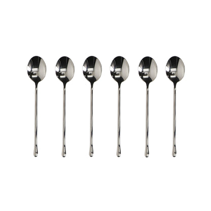 Cubierto Monet Plateado Set de 6 Cucharas de Té
