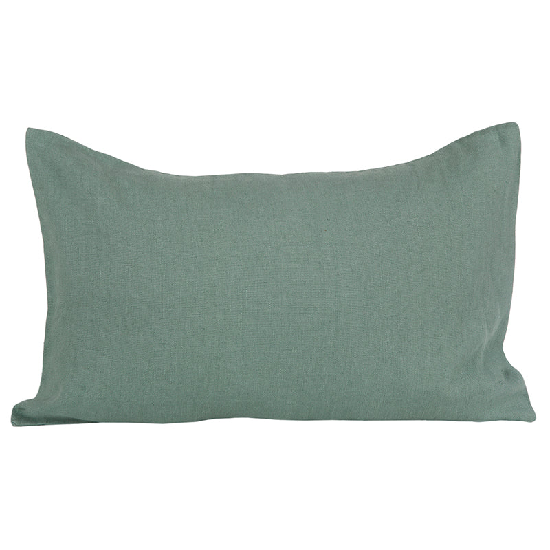 Funda Cojín Lino Porticcio Celadon 40x60 cm