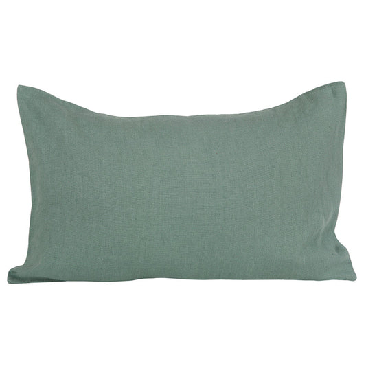 Funda Cojín Lino Porticcio Celadon 40x60 cm