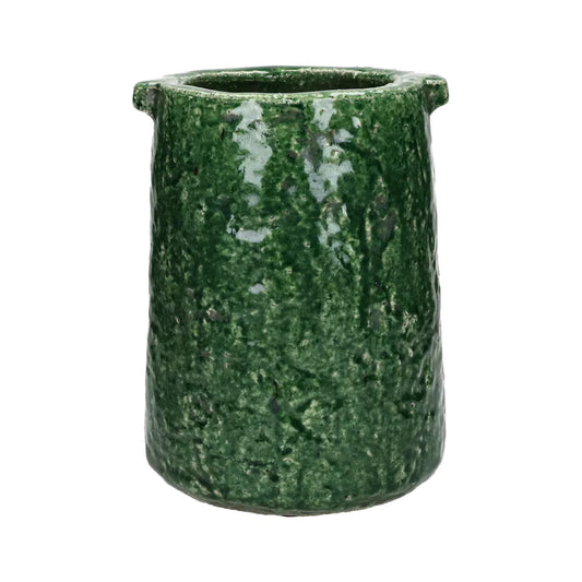 Florero LUMU Verde Dia Ø18,5 x H 25 cm