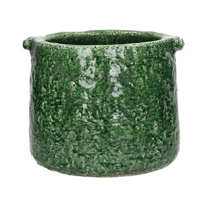 Florero LUMU Verde Dia Ø23,5 x H 19,5 cm