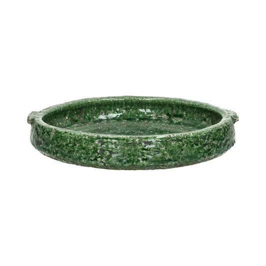 Plato LUMU Verde Dia Ø30.5 H 5.5 cm