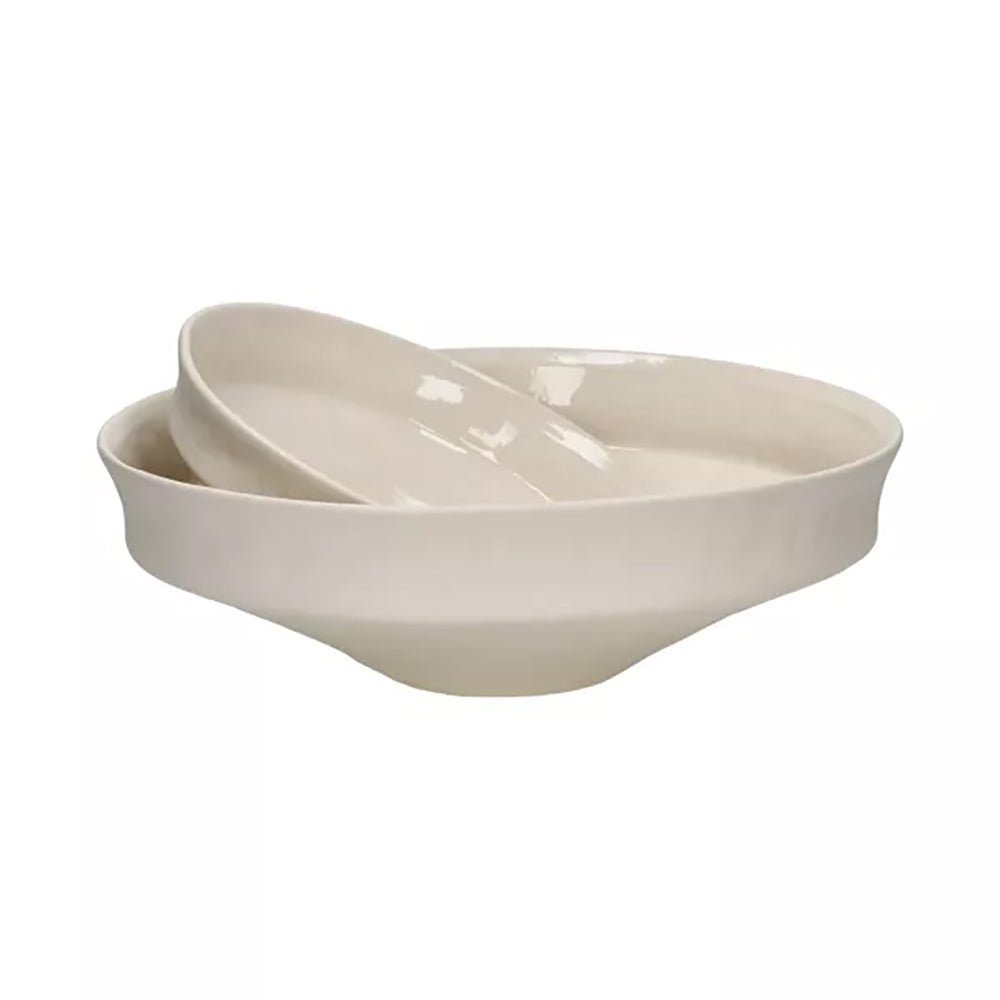 TIERNO Off White  Bowl DIA 19 x H 6,5 cm
