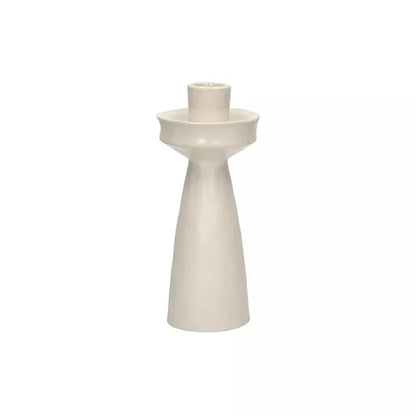 TIERNO Off White Candelabro DIA 7,8 x H 18,2 cm