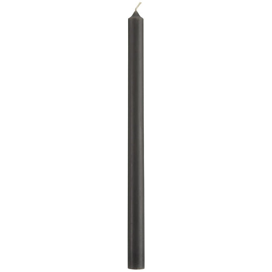 Vela Taper Gris Oscuro Ø:1.3 H:20 cm