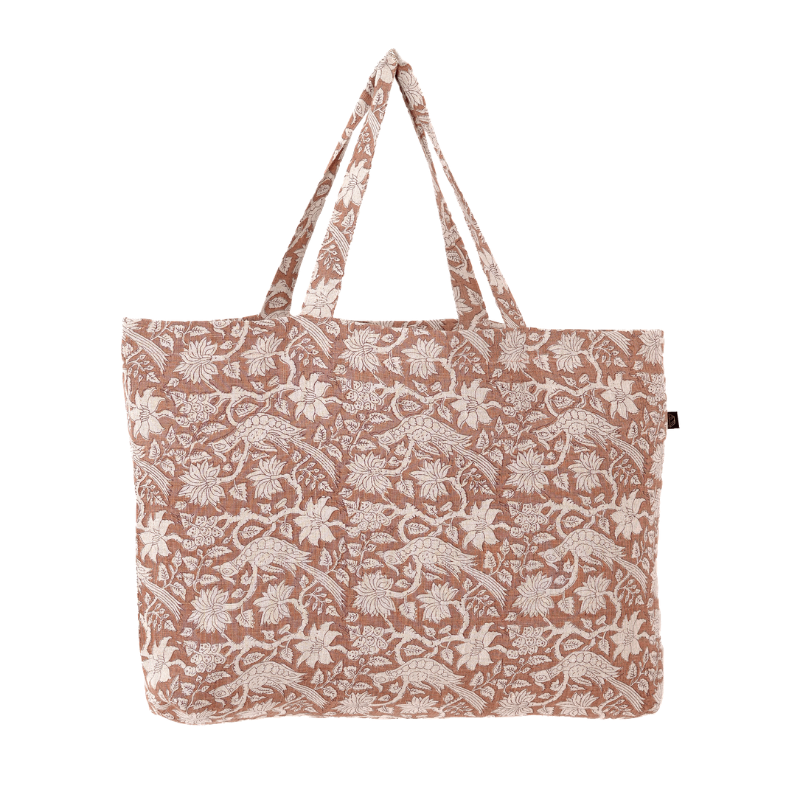 Bolso Lino Jaipur Mocaccino