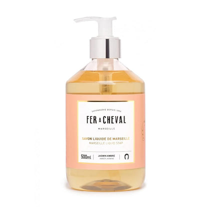 Fer a Cheval Jabón de Marsella Líquido 500 ml Ambar Jazmín