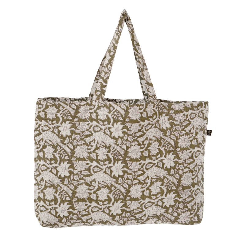 Bolso Lino Jaipur Kaki