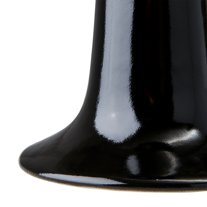 Portavela ELLA S Negro Ø12xH18 cm