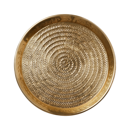 Bandeja EL DORADO color Bronce Ø:30 cm