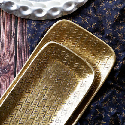 Bandeja EL DORADO color Bronce, S L: 40 cm