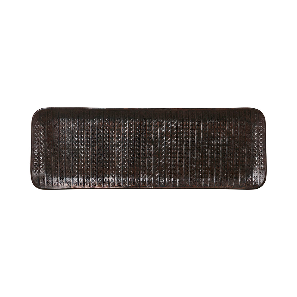 Bandeja EL DORADO color negro L: 60 cm